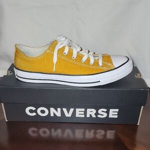 Converse Saffron Yellow Low-Top Canvas Shoes